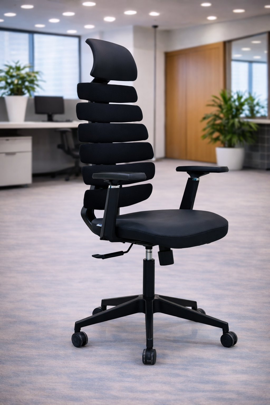 Superior-Black, China Imported Boss Chair – MID-A676. - Image 2