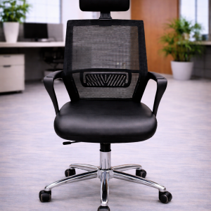 Extreme-Black, Manager Chair – MID-12001.