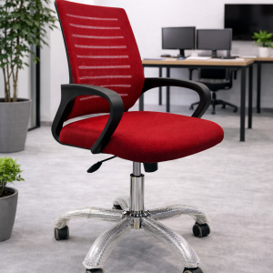 Mess Stripe-Red, Executive Chair – MID-2601.