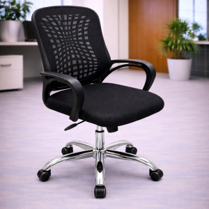 Round-Black, Executive Chair – MID-2645.